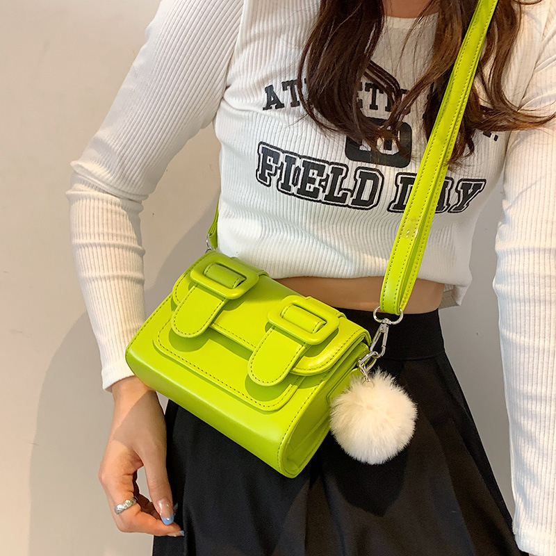 Mini ženska crossbody torbica u korejskom stilu, ljeto 2024, PU koža, torbica za ruž, svestrana za svaki outfit
