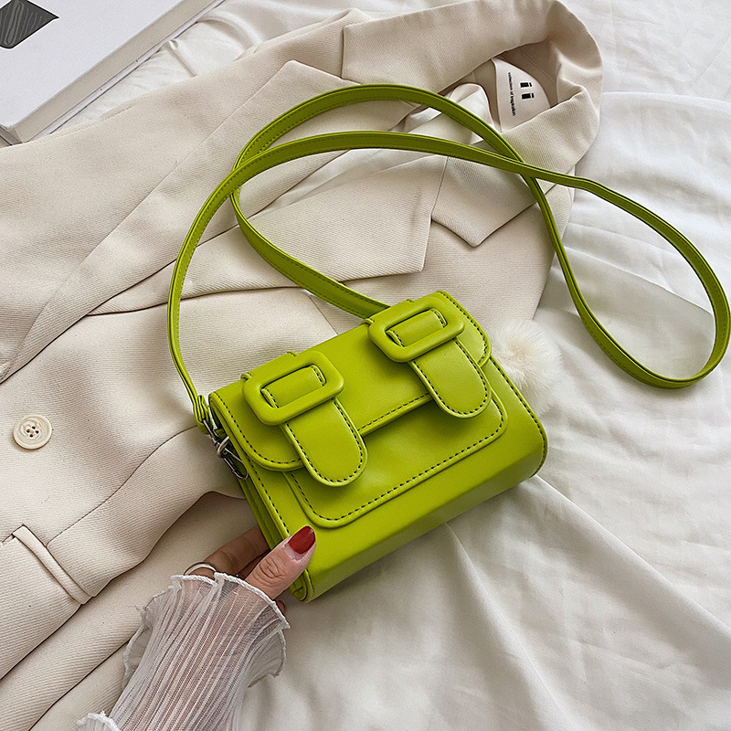 Mini ženska crossbody torbica u korejskom stilu, ljeto 2024, PU koža, torbica za ruž, svestrana za svaki outfit