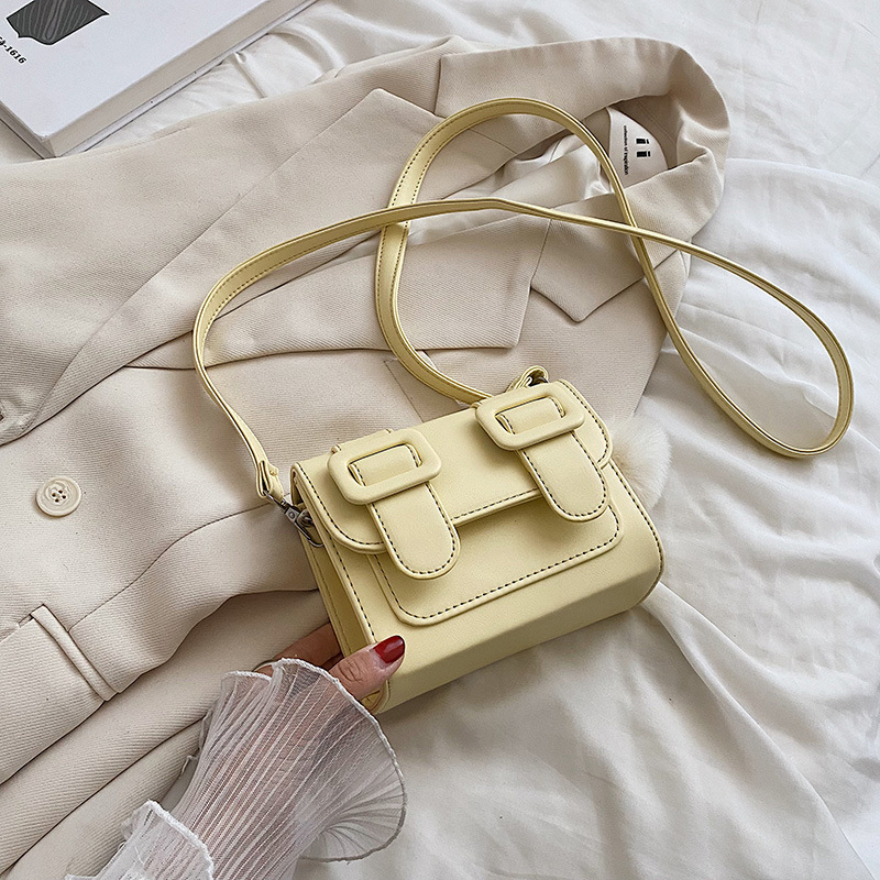 Mini ženska crossbody torbica u korejskom stilu, ljeto 2024, PU koža, torbica za ruž, svestrana za svaki outfit