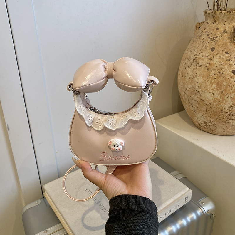 Izvanredna mini ženska torbica preko ramena, novi model 2026., svestrana za proljeće i ljeto, dumpling stil, PU materijal, zatvarač na zip.