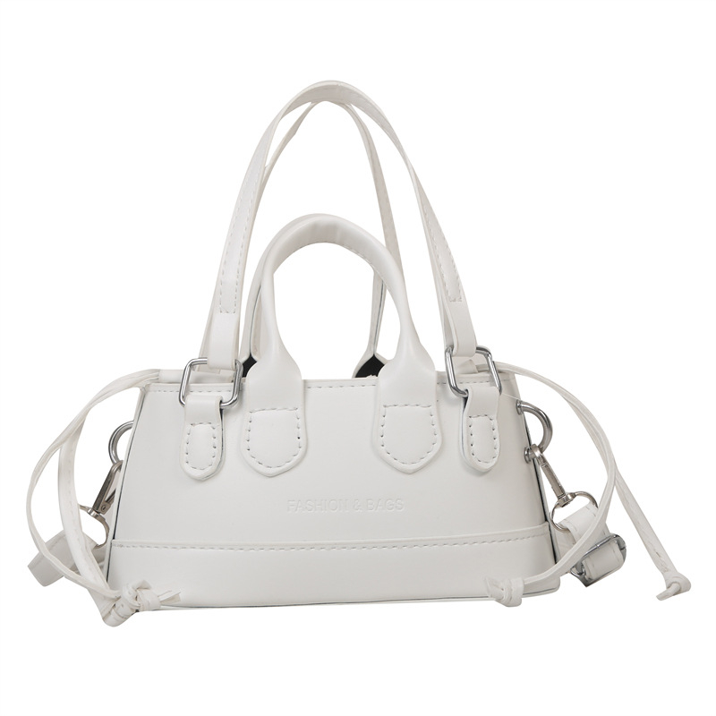 Ženska mini crossbody torba u candy bojama, dizajn inspiriran školjkom, PU materijal, kvadratni oblik, zatvaranje šnurem