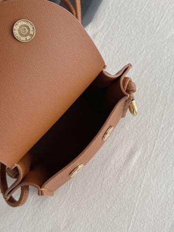 DIY komplet za ručne radove: mini torbica s licem za novčiće i ruž, s jednim naramenicom