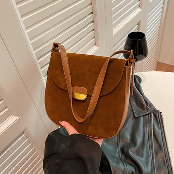 Ženska torbica ispod pazuha, novi nišni dizajn, crossbody torba preko jednog remena, visoko kvalitetna retro sedlasta torba