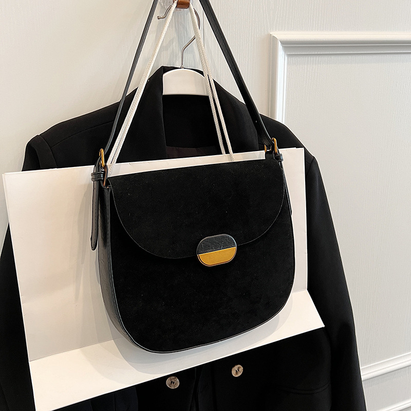 Ženska torbica ispod pazuha, novi nišni dizajn, crossbody torba preko jednog remena, visoko kvalitetna retro sedlasta torba