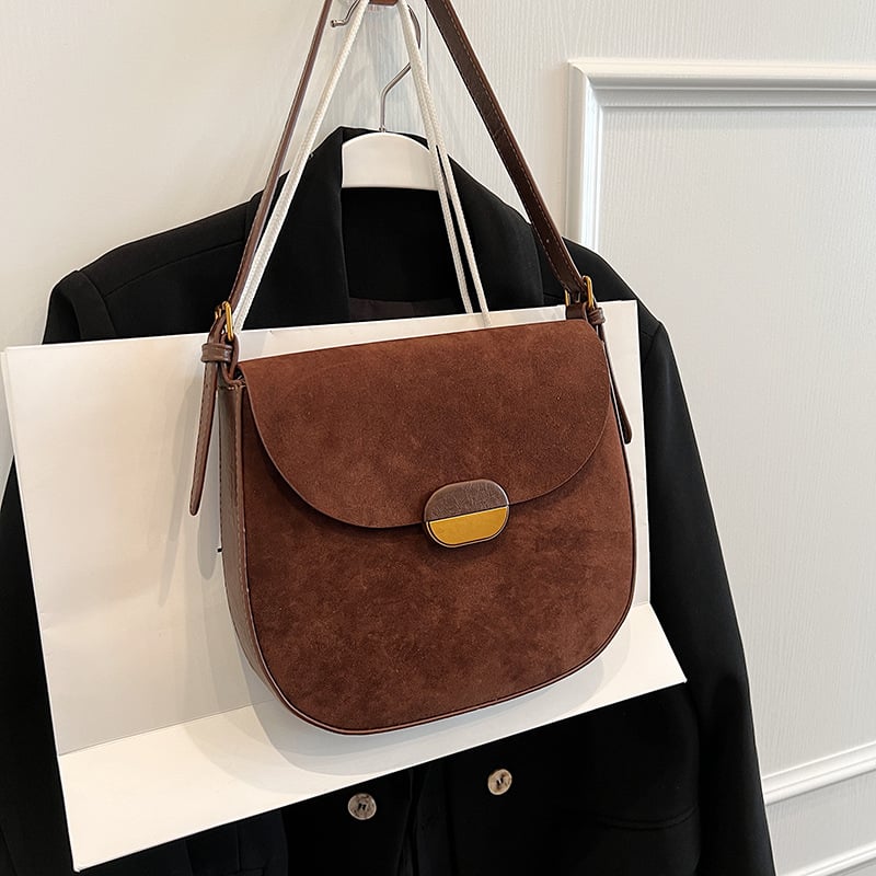 Ženska torbica ispod pazuha, novi nišni dizajn, crossbody torba preko jednog remena, visoko kvalitetna retro sedlasta torba