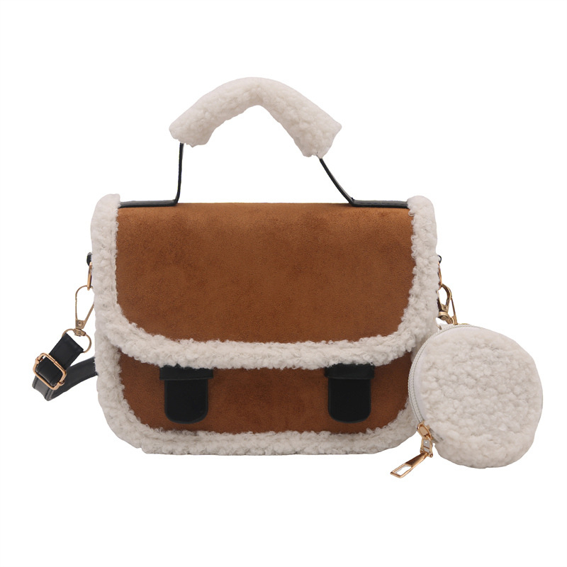 2026 nova pliš torba za rame, torba u obliku sedla, ženska torba od baršuna, retro crossbody stil