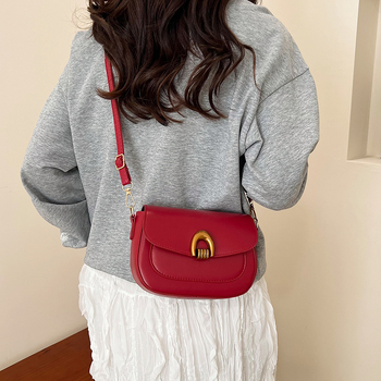 Ženska saddle bag, 2025 novi casual torba za rame, dojam vrhunske kvalitete