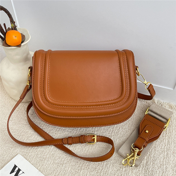 2025 nova moda retro torba u stilu sedla, jedinstvena teksturirana crossbody mala kvadratna torba, minimalistička i svestrana