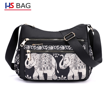 Ženska torba preko ramena u korejskom stilu, Oxford, velika kapaciteta, višeslojna, crossbody za outdoor putovanja i majčinu upotrebu