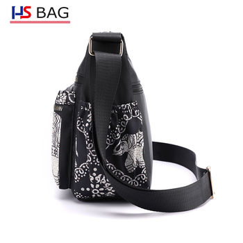 Ženska torba preko ramena u korejskom stilu, Oxford, velika kapaciteta, višeslojna, crossbody za outdoor putovanja i majčinu upotrebu