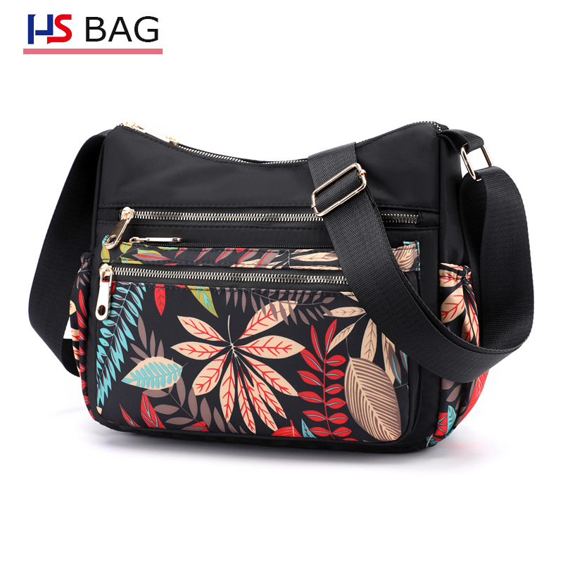 Ženska torba preko ramena u korejskom stilu, Oxford, velika kapaciteta, višeslojna, crossbody za outdoor putovanja i majčinu upotrebu