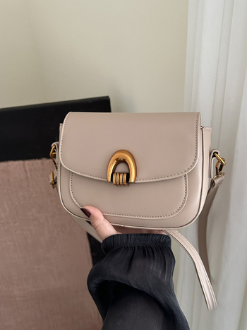 Ženska saddle torba preko ramena, 2025 proljeće-ljeto, crossbody, kompaktnog dizajna za svakodnevnu upotrebu
