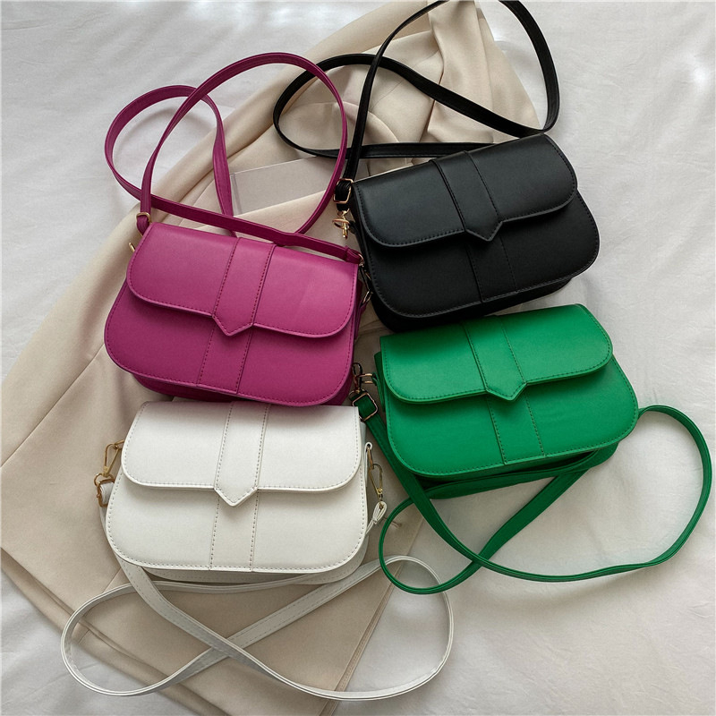 PU kožna sedlovna torba za žene, 2024 novi model, torba za rame i crossbody, korejski stil