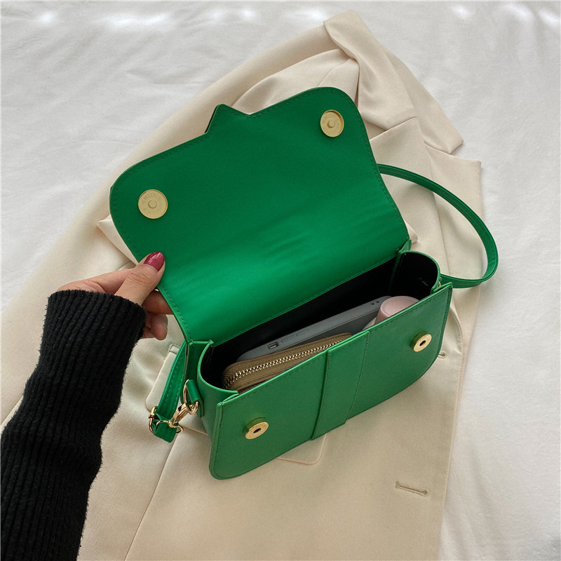 PU kožna sedlovna torba za žene, 2024 novi model, torba za rame i crossbody, korejski stil