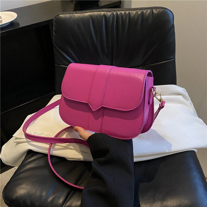PU kožna sedlovna torba za žene, 2024 novi model, torba za rame i crossbody, korejski stil
