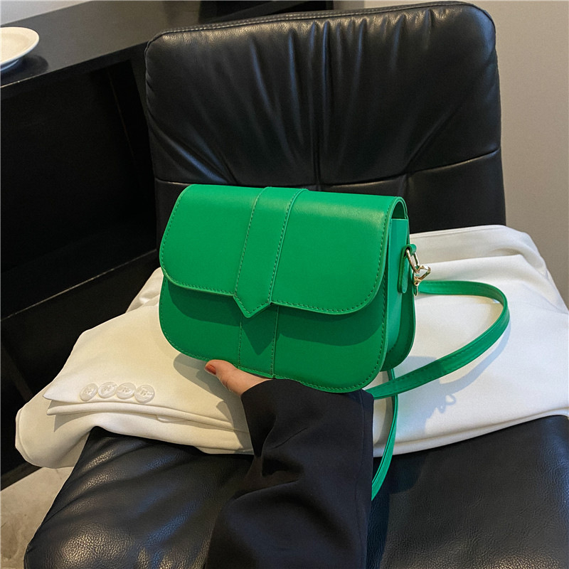 PU kožna sedlovna torba za žene, 2024 novi model, torba za rame i crossbody, korejski stil