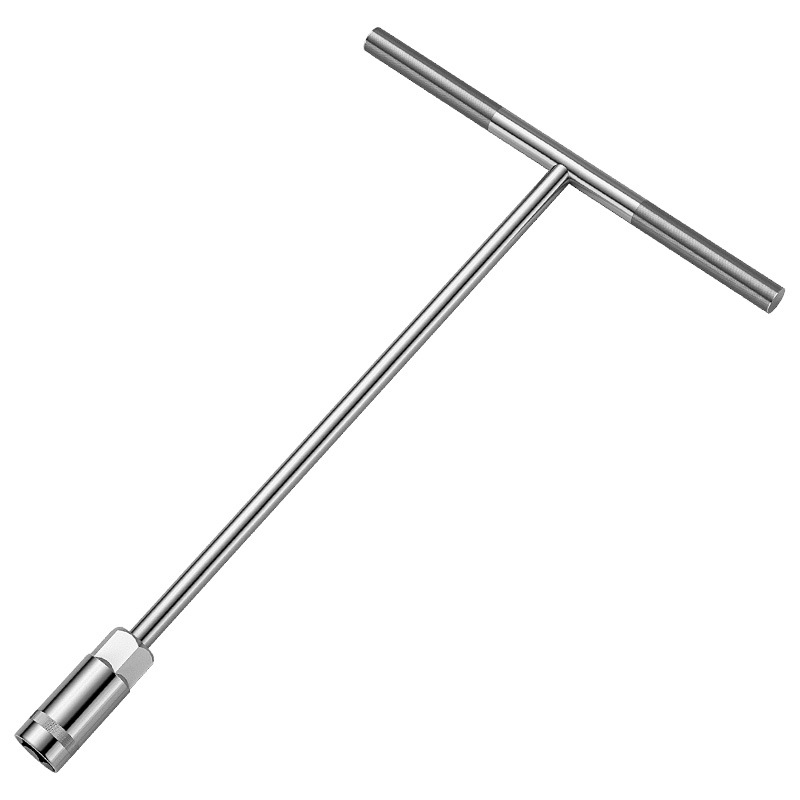 Cheie cu soclu manuală în formă de T, 6–19 mm, unealtă multifuncțională pentru reparații auto și motociclete