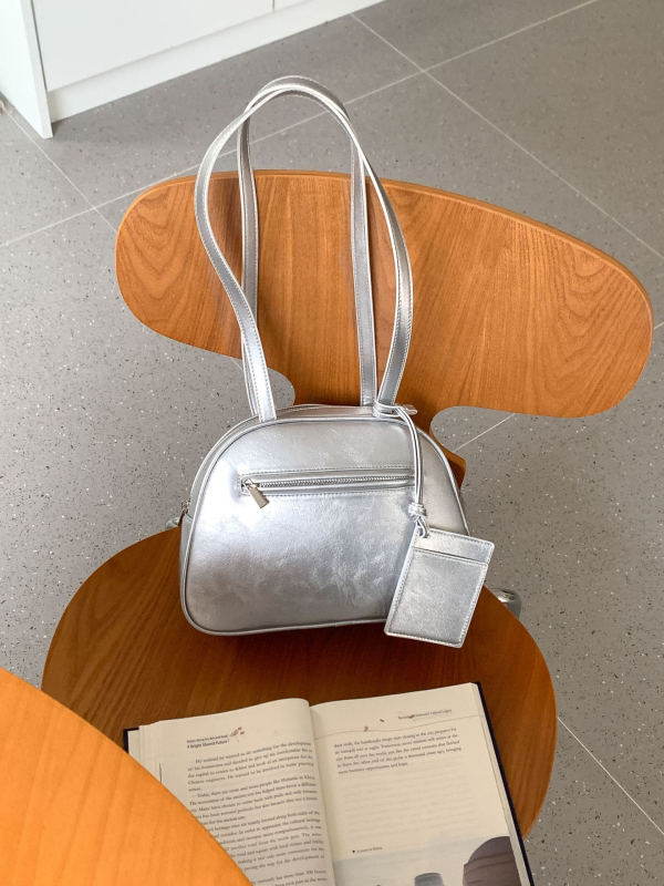 Ženska saddle bag torba, ekskluzivan dojam visokog kvaliteta, Boston Bowling dizajn, ženska torba na ramenu u korejskom stilu