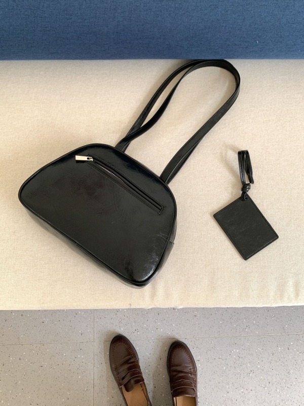 Ženska saddle bag torba, ekskluzivan dojam visokog kvaliteta, Boston Bowling dizajn, ženska torba na ramenu u korejskom stilu