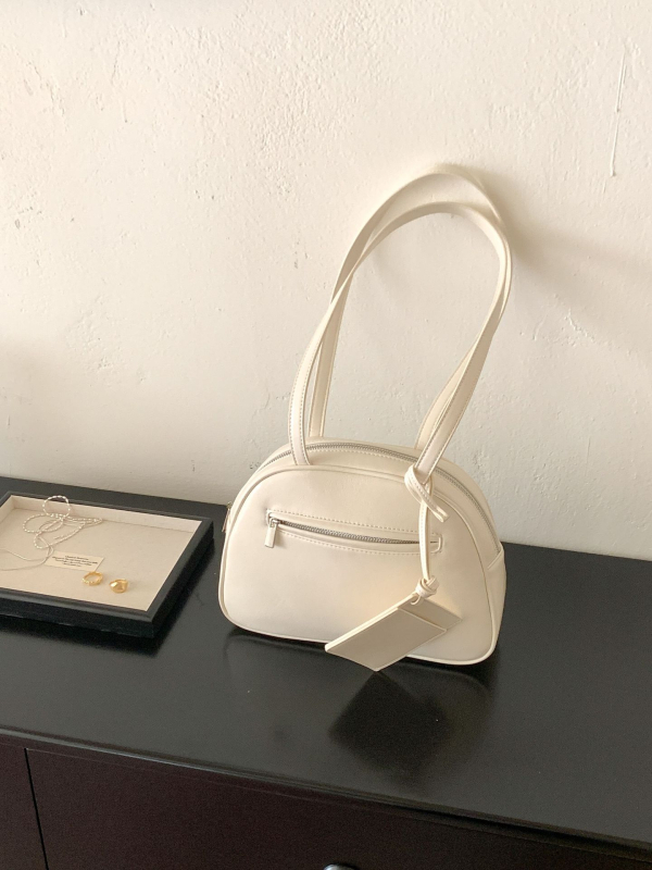 Ženska saddle bag torba, ekskluzivan dojam visokog kvaliteta, Boston Bowling dizajn, ženska torba na ramenu u korejskom stilu