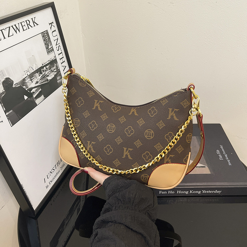 Premijerna ženska torba, 2025 kolekcija, gradski retro uzorak, torba za rame i crossbody
