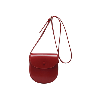 Teksturirana sedlasta torba za žene, 2025 jednobojna torba preko ramena, retro stil, svakodnevna crossbody