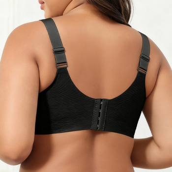 Plus-size bežični bezšivni grudnjak s podizanjem, mekana potpora, udoban sportski grudnjak za žene
