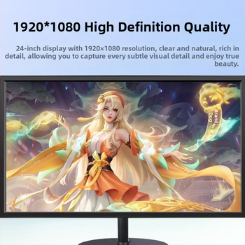 Nový IPS monitor s rámom, 20/22/24 palcov pre stolný počítač, vhodný do kancelárie a na online výučbu