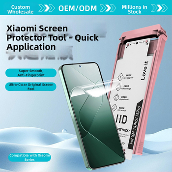 Hydrogel ochranný film na displej pre Xiaomi 17 Pro – zakrivený displej, predná fólia, HD, mikrokrystalický film