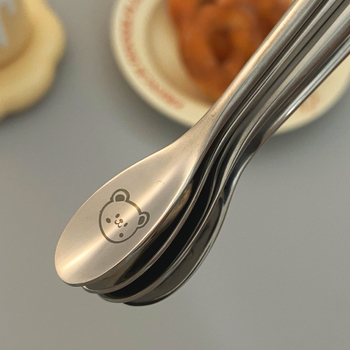 Lingură de cafea din oțel inoxidabil 304, mâner lung, amestec pentru băuturi, formă de picătură de apă, cadou elegant pentru casă