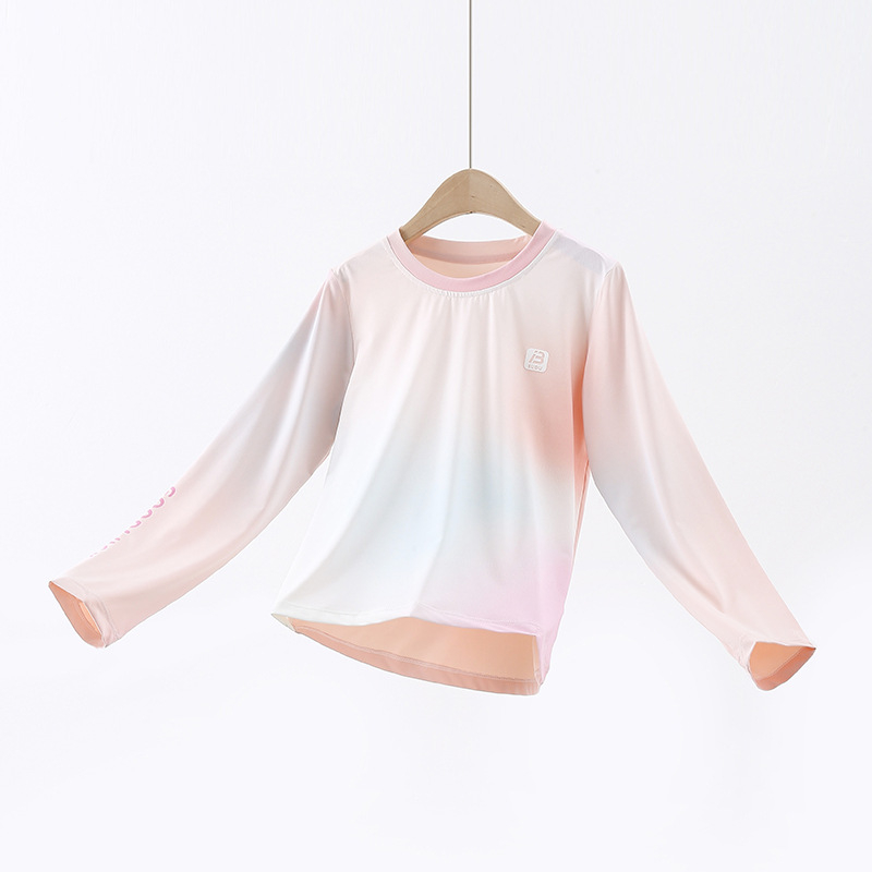 Ljetni dječji T-shirt s kratkim rukavima, brzo se suši, tie-dye uzorak, lagani sportski top za djecu