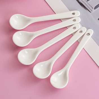 Linguriță ceramică mini pentru condimente și scoaterea din borcane