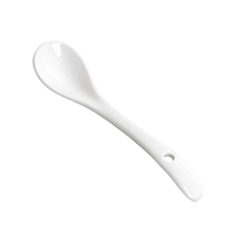 Linguriță ceramică mini pentru condimente și scoaterea din borcane