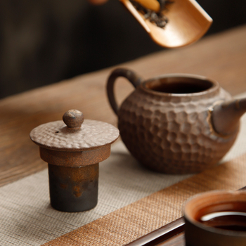 Suport ceramic pentru capacul ceainicului, accesorii pentru ceremonia ceaiului, decor tea pet și pernă pentru capac, mic raft