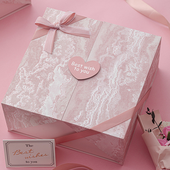 Cutie cadou rituală pentru zilele de naștere, cutie de cosmetice rafinată, cutie goală, ambalaj premium de cadouri pentru bărbați și femei