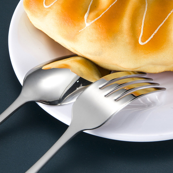 Set cuțit de steak, furculiță și lingură din oțel inoxidabil 304 – tacâmuri occidentale elegante