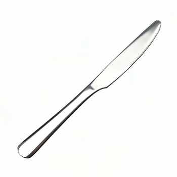 Cuțit și furculiță pentru steak din oțel inoxidabil, set de 2 piese, stil occidental, finisaj oglindă, stil hotelier