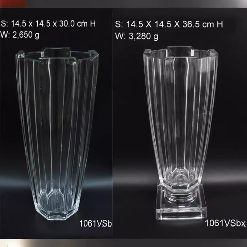 KING Farfurie de fructe din sticlă cristal transparent, cu capac, vas decorativ mare pentru fructe sau salată