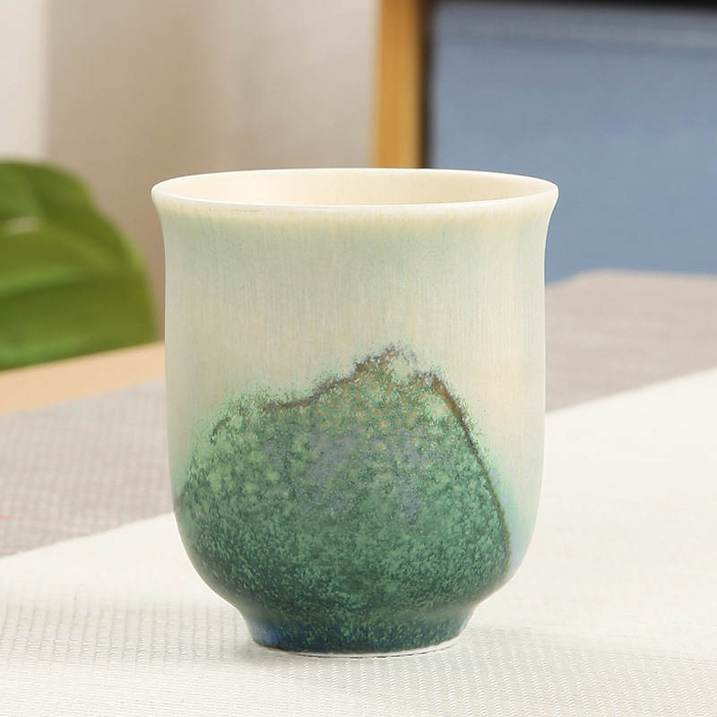 Ceașcă mare de ceai din porțelan, stil japonez retro, gongfu, ceașcă unică