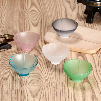 Ceașă de ceai din cristal cu lotus, set Gongfu pentru casă, ceașă de degustare și aromă