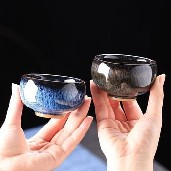 Set cadou de ceai cu cinci elemente - ceașcă de ceai din porțelan, ceașcă a maestrului, ceașcă individuală, bol ceramic pentru ceai, set ceai, ceașcă mare