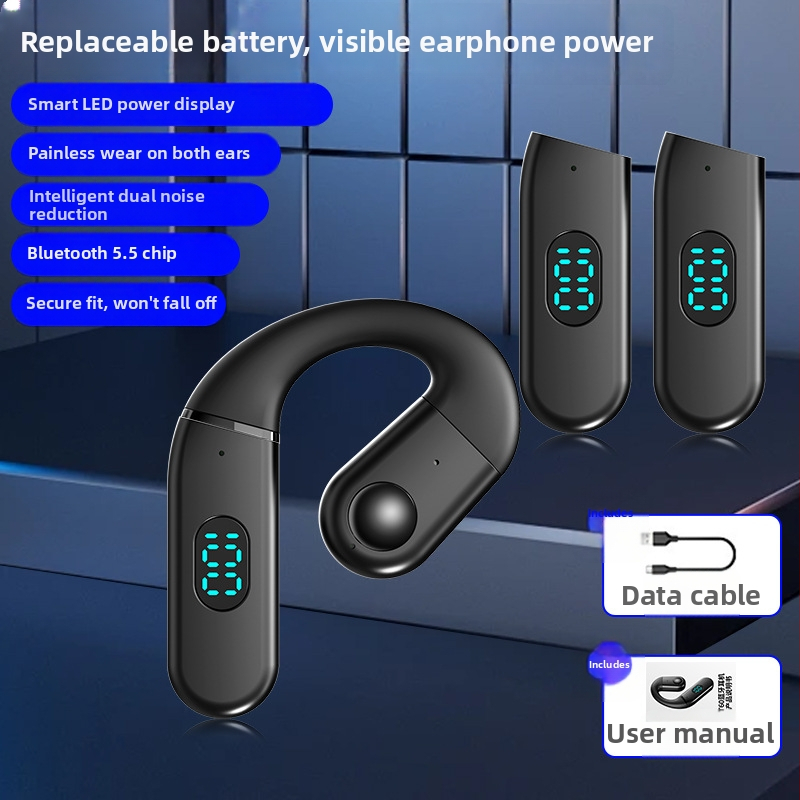 Nothing 2025 Otvorené ucho Bezdrôtové Bluetooth slúchadlo pre jedno ucho, ľavé alebo pravé nosenie, dlhá výdrž batérie, potlačenie hluku