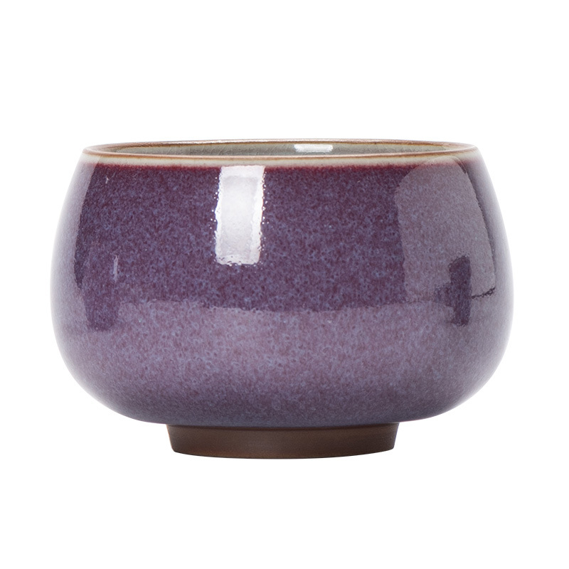 Set de ceai Jian Zhan Junyao purpuriu, ceramică de înaltă calitate, cu gaiwan, ceașcă de degustare și Gongdao