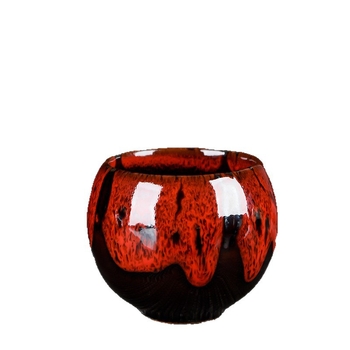 Set de ceai din ceramică cu glazură Tianmu, ceașcă Jianzhan, Dragon Egg ceașcă și ornament decorativ pentru ghiveci