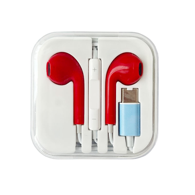 Színes USB-C vezetékes fülhallgató digitális dekódolással, kompatibilis Apple 16/15, Huawei, Oppo, Xiaomi és Vivo eszközökkel