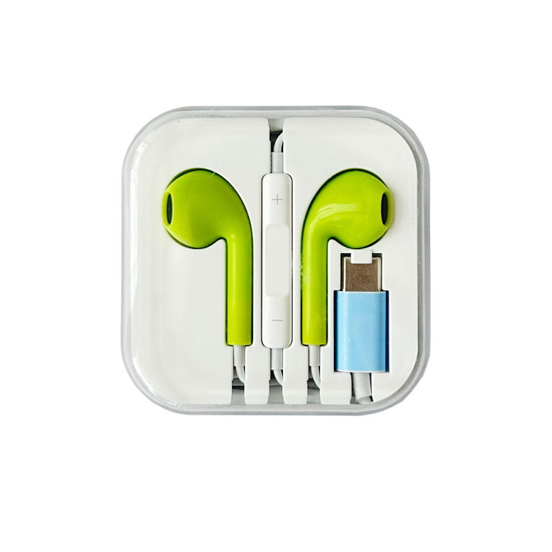Színes USB-C vezetékes fülhallgató digitális dekódolással, kompatibilis Apple 16/15, Huawei, Oppo, Xiaomi és Vivo eszközökkel