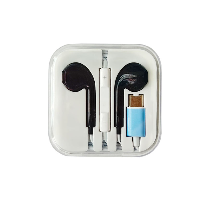 Színes USB-C vezetékes fülhallgató digitális dekódolással, kompatibilis Apple 16/15, Huawei, Oppo, Xiaomi és Vivo eszközökkel