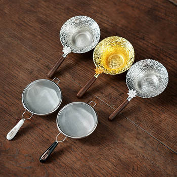 Filtru de ceai din oțel inoxidabil și separator pentru ceremonia Gongfu – accesorii pentru ceai și set de ceai