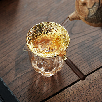 Filtru de ceai din oțel inoxidabil și separator pentru ceremonia Gongfu – accesorii pentru ceai și set de ceai