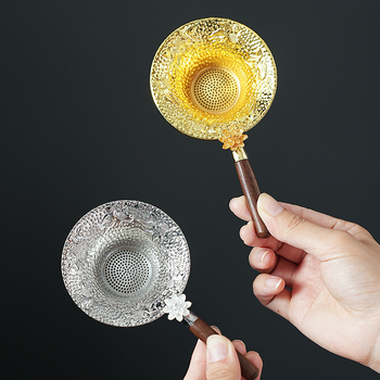 Filtru de ceai din oțel inoxidabil și separator pentru ceremonia Gongfu – accesorii pentru ceai și set de ceai